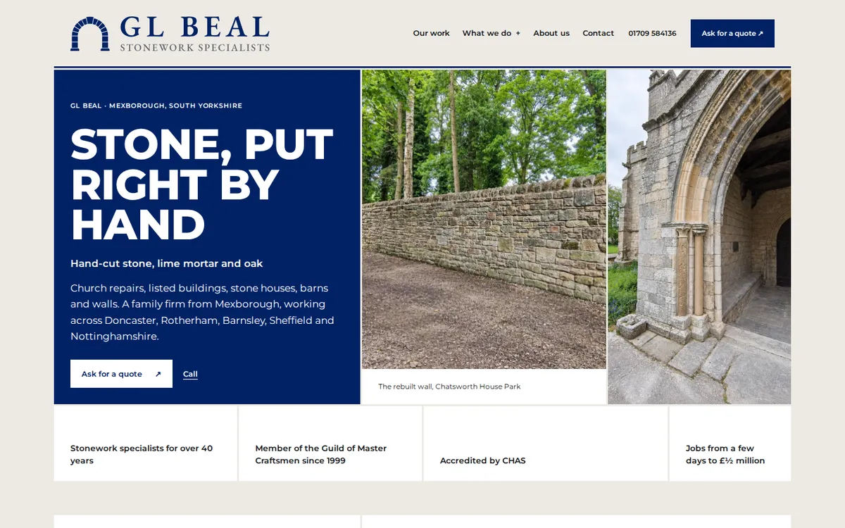 The GL Beal website